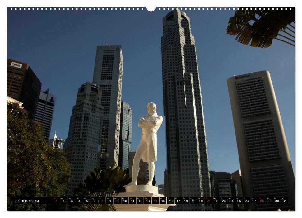 Singapore (CALVENDO Premium Wall Calendar 2024) 