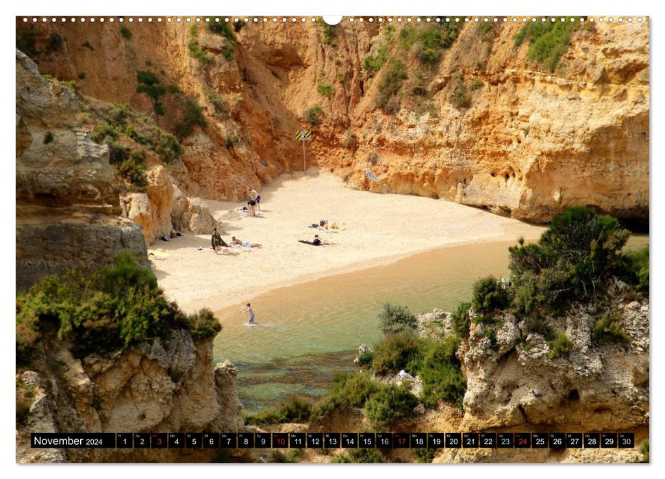 L'Algarve (Calendrier mural CALVENDO Premium 2024) 