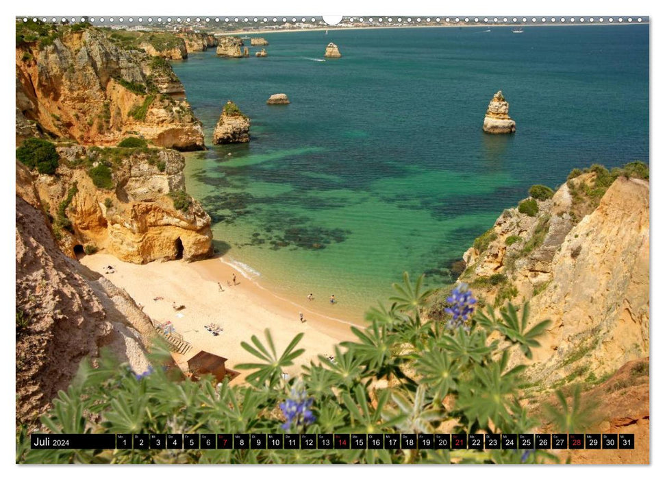 Die Algarve (CALVENDO Premium Wandkalender 2024)