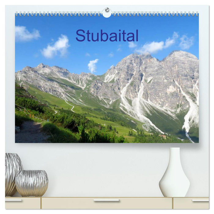 Vallée du Stubai (Calvendo Premium Calendrier mural 2024) 