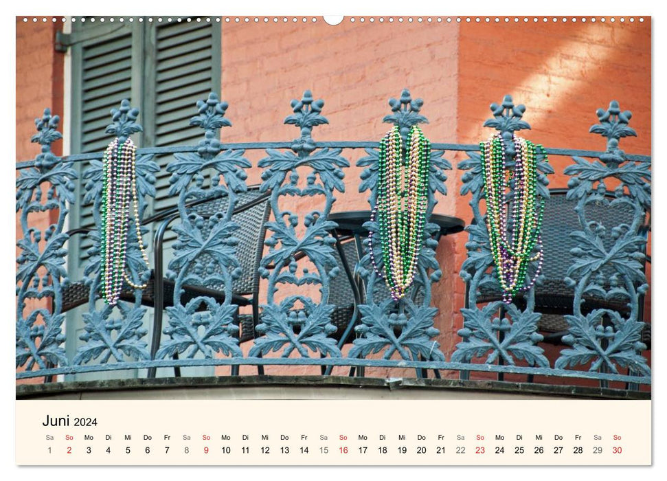 Sommer in New Orleans (CALVENDO Wandkalender 2024)