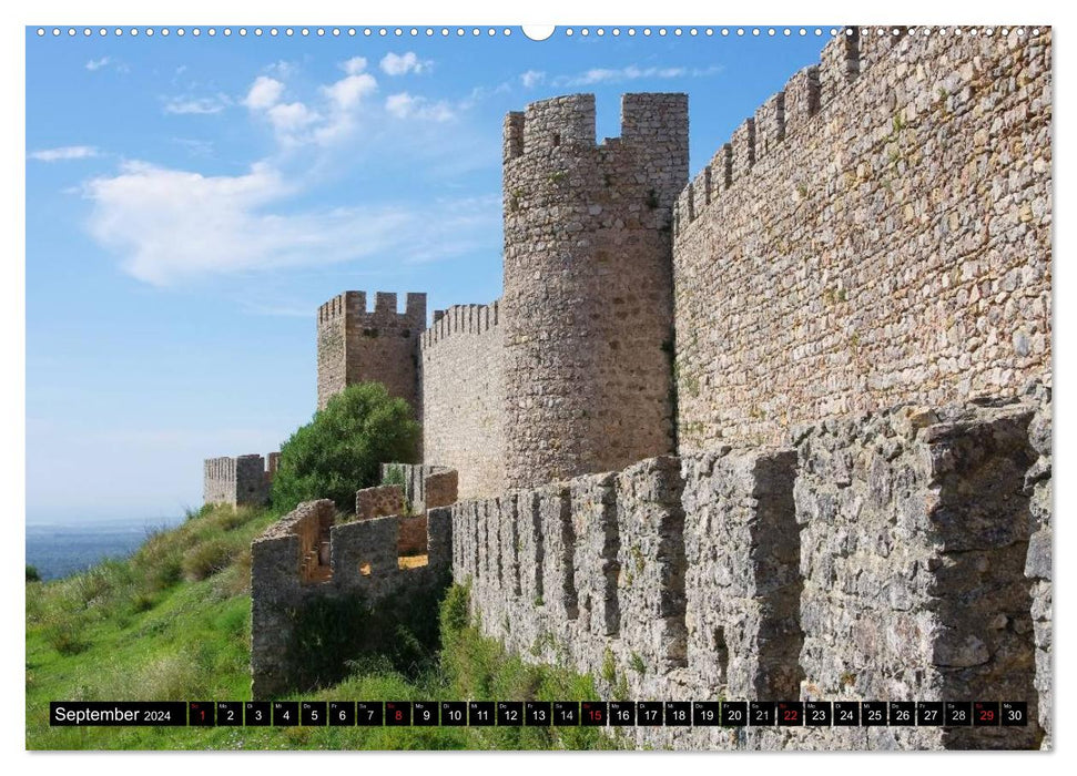Burgen in Portugal (CALVENDO Premium Wandkalender 2024)