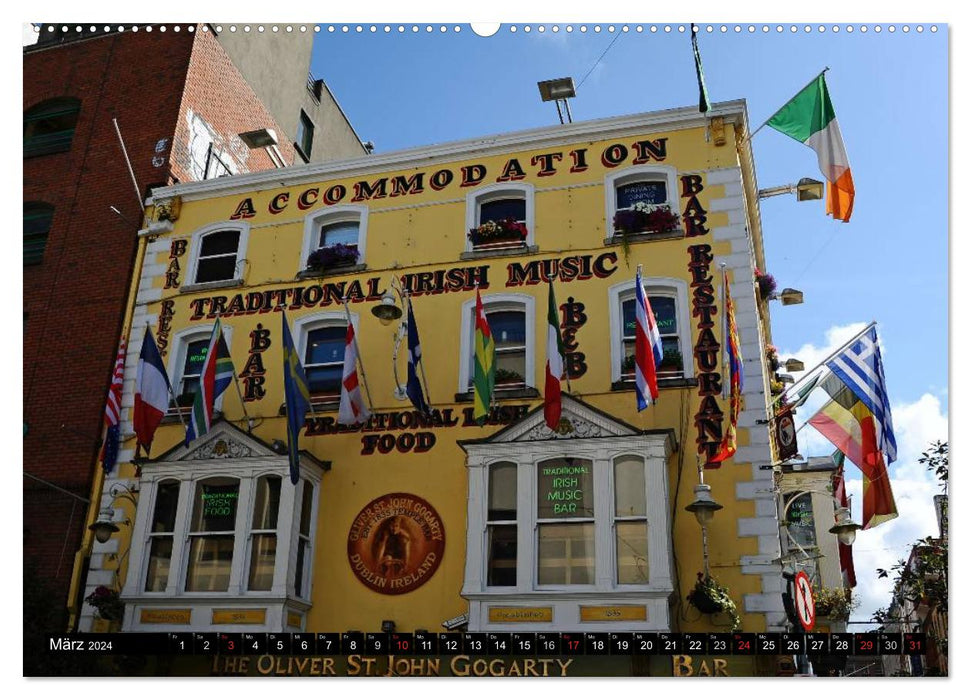 Dublin (Calendrier mural CALVENDO 2024) 