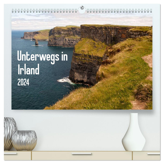 Unterwegs in Irland / CH-Version (CALVENDO Premium Wandkalender 2024)