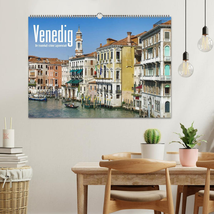 Venice - The wonderfully beautiful lagoon city (CALVENDO wall calendar 2024) 