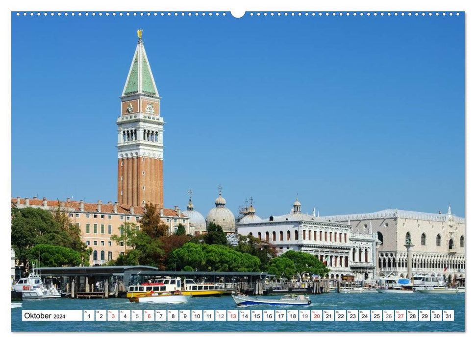 Venice - The wonderfully beautiful lagoon city (CALVENDO wall calendar 2024) 