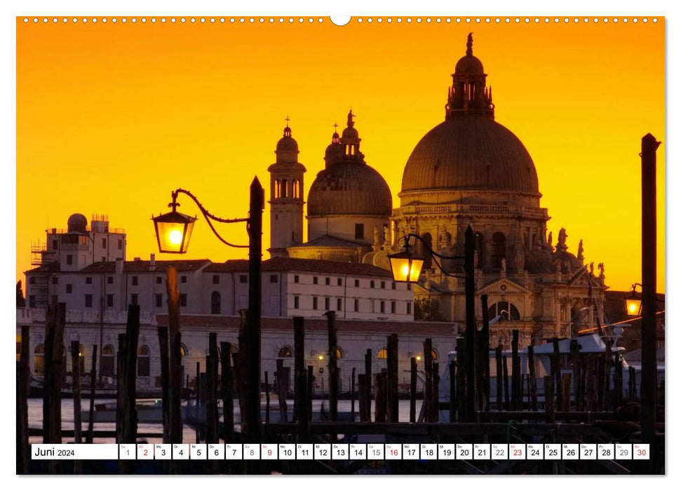 Venice - The wonderfully beautiful lagoon city (CALVENDO wall calendar 2024) 