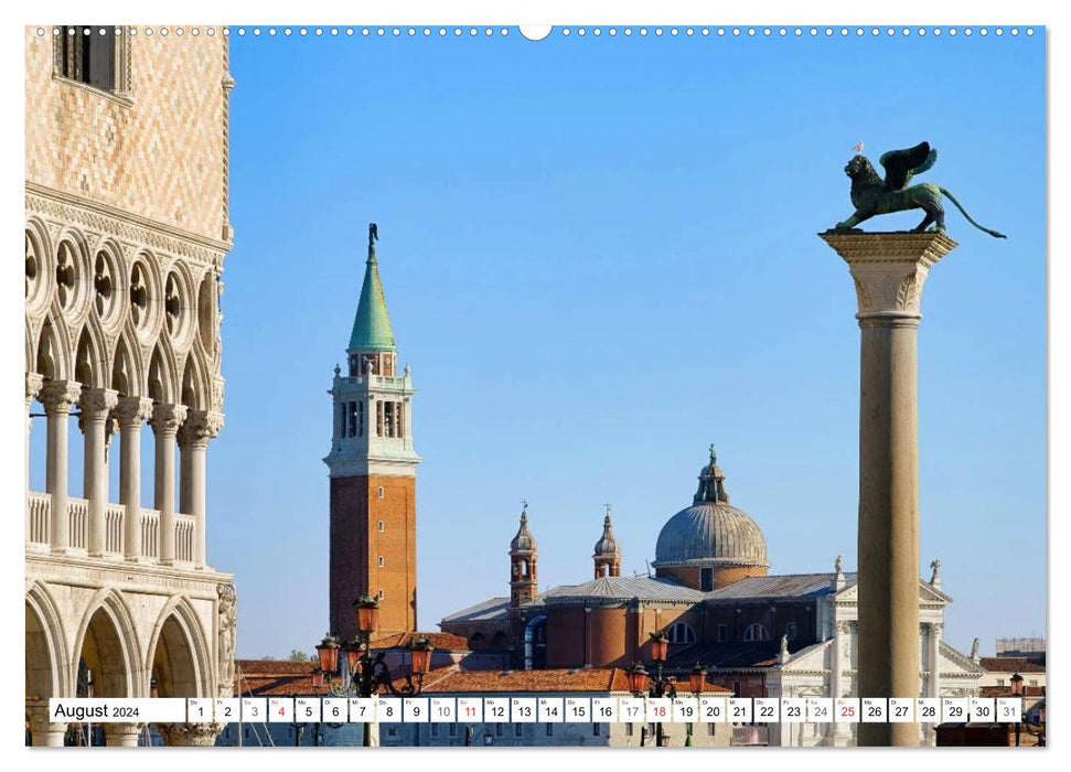 Venice - The wonderfully beautiful lagoon city (CALVENDO wall calendar 2024) 