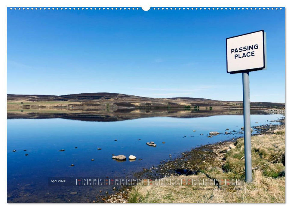 Fascination Scotland 2024 (Calendrier mural CALVENDO 2024) 