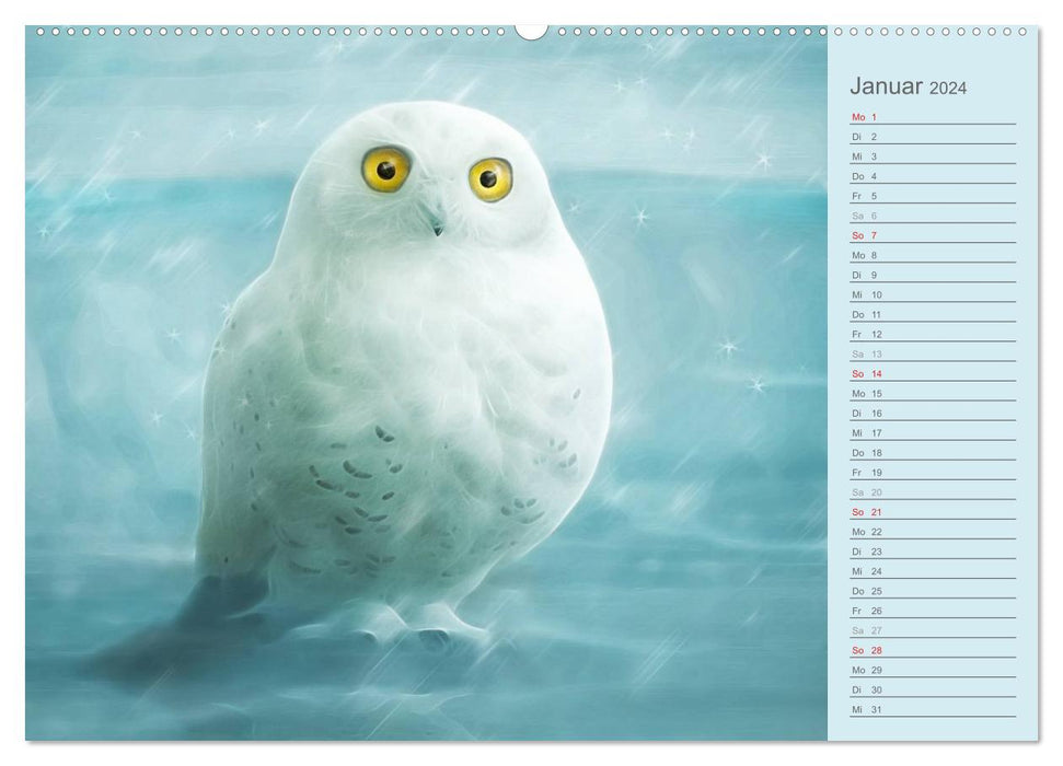 Sweet wildlife / CH version / birthday calendar (CALVENDO Premium Wall Calendar 2024) 