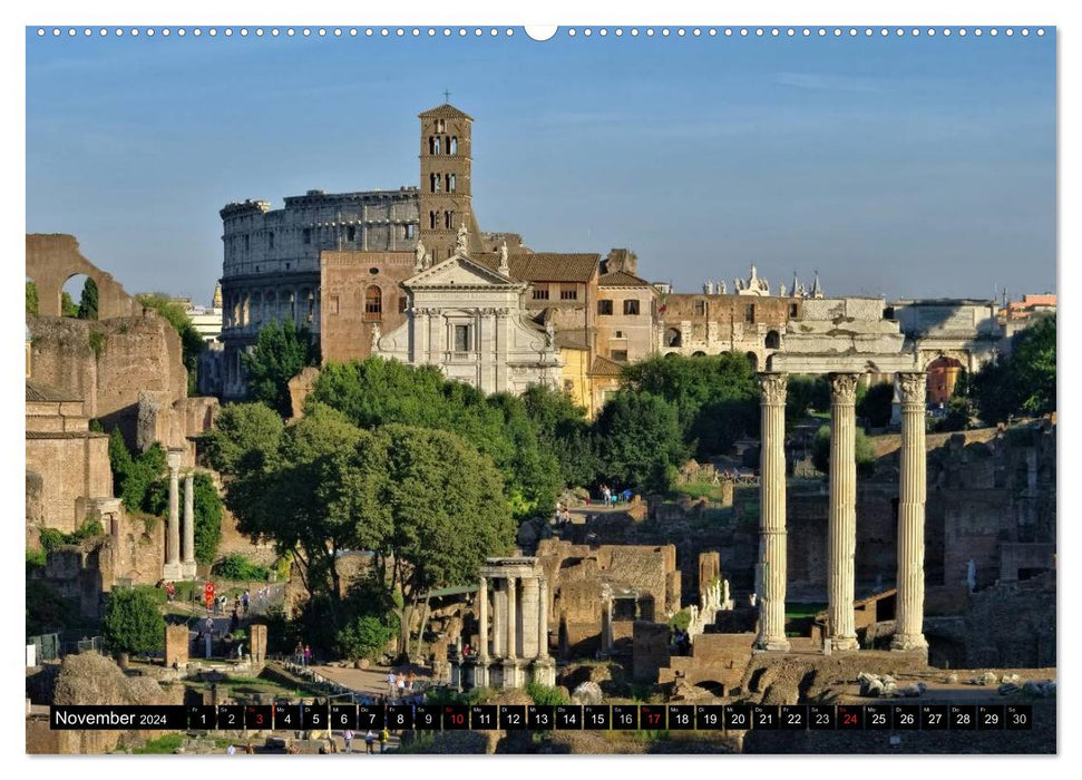 Rome - La Ville Éternelle (Calendrier mural CALVENDO 2024) 