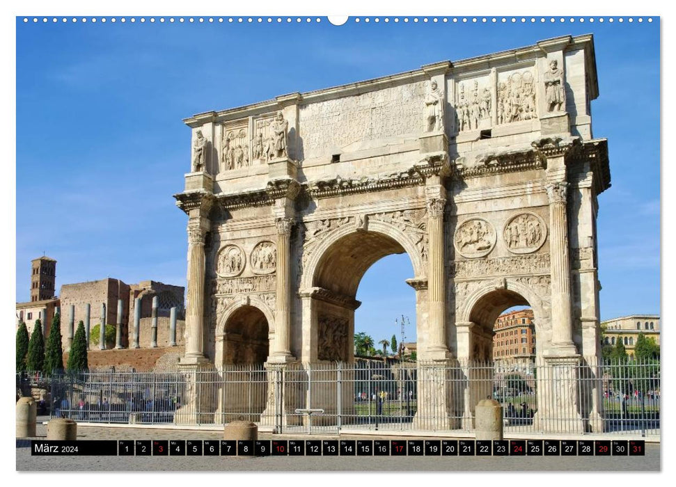 Rome - The Eternal City (CALVENDO wall calendar 2024) 