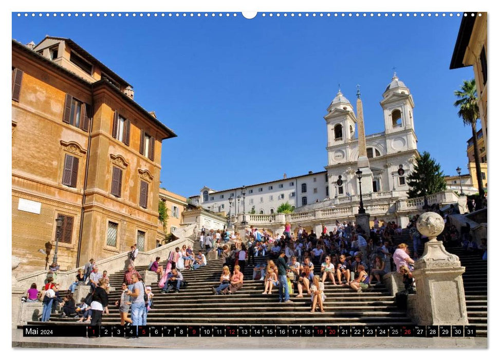 Rome - La Ville Éternelle (Calendrier mural CALVENDO 2024) 