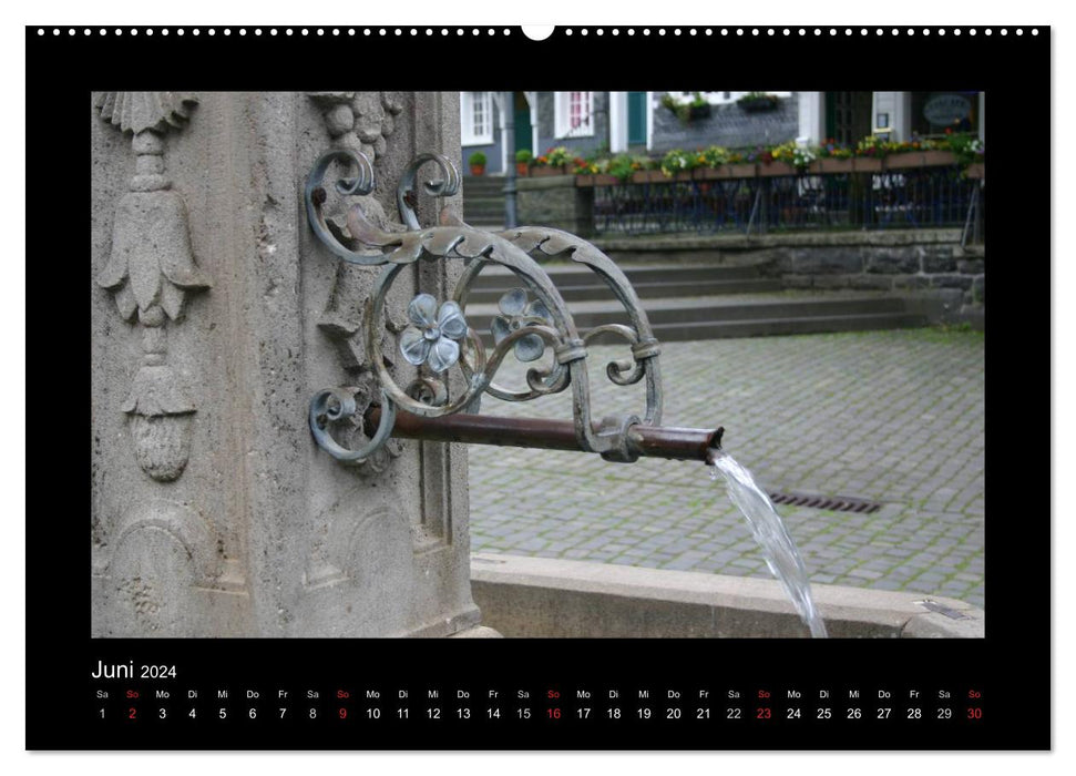 Impressions from the Solingen Blade Path (CALVENDO wall calendar 2024) 