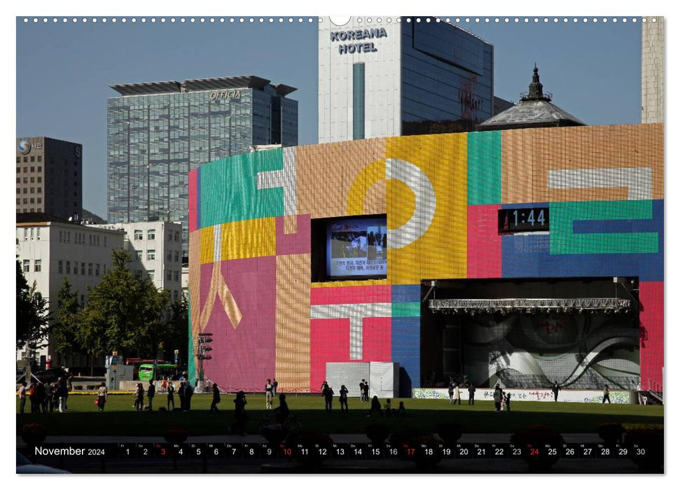 Seoul (CALVENDO Premium Wall Calendar 2024) 
