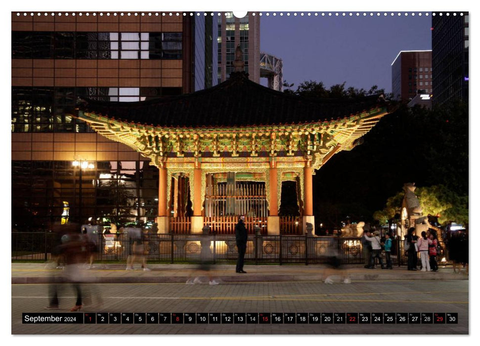 Seoul (CALVENDO Premium Wandkalender 2024)