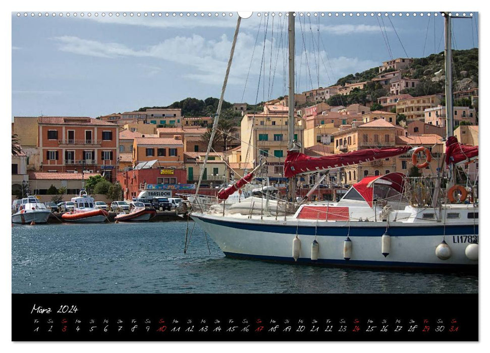 Der Norden Sardiniens (CALVENDO Wandkalender 2024)
