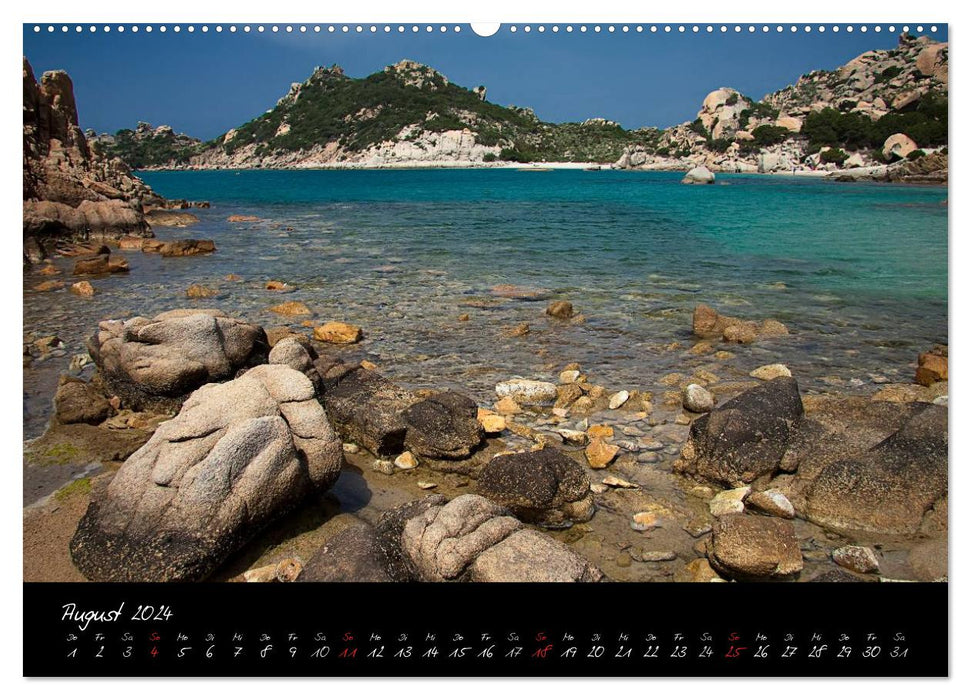 Der Norden Sardiniens (CALVENDO Wandkalender 2024)