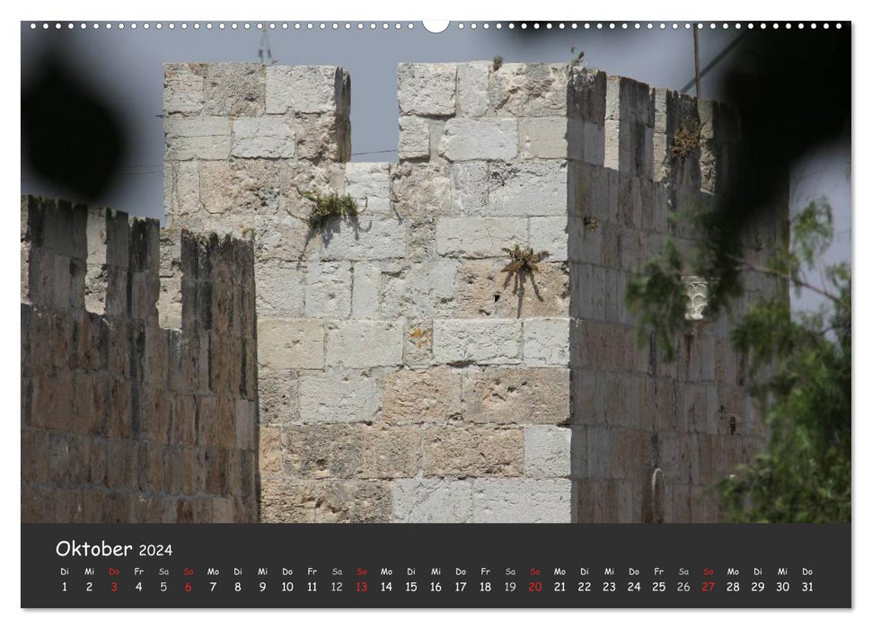ISRAEL - Insights into the Holy Land 2024 (CALVENDO Premium Wall Calendar 2024) 