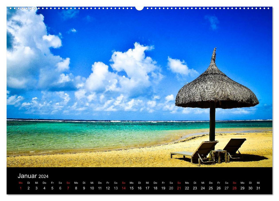 Mauritius - Moments (CALVENDO Premium Wall Calendar 2024) 