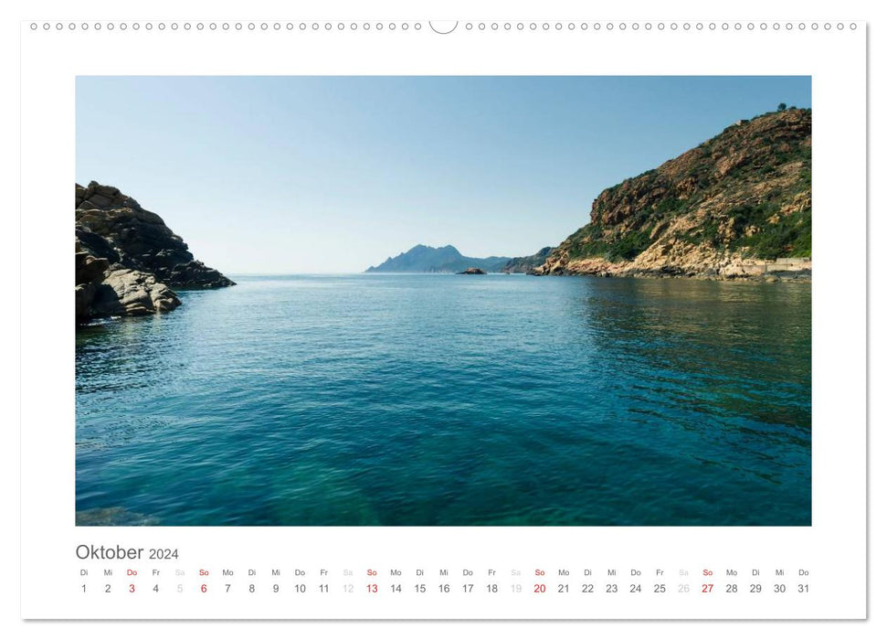 La beauté de la Corse (Calendrier mural CALVENDO 2024) 