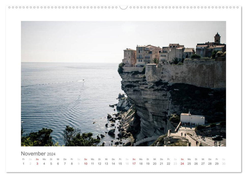 La beauté de la Corse (Calendrier mural CALVENDO 2024) 