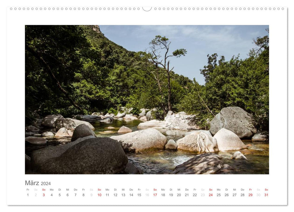 La beauté de la Corse (Calendrier mural CALVENDO 2024) 