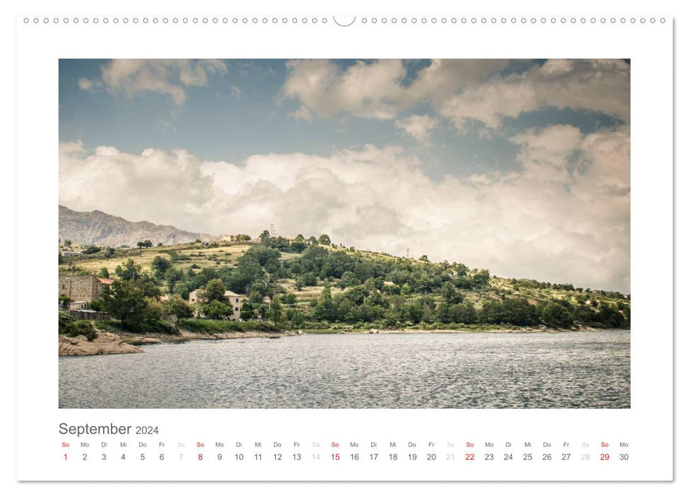 Die Schönheit Korsikas (CALVENDO Wandkalender 2024)
