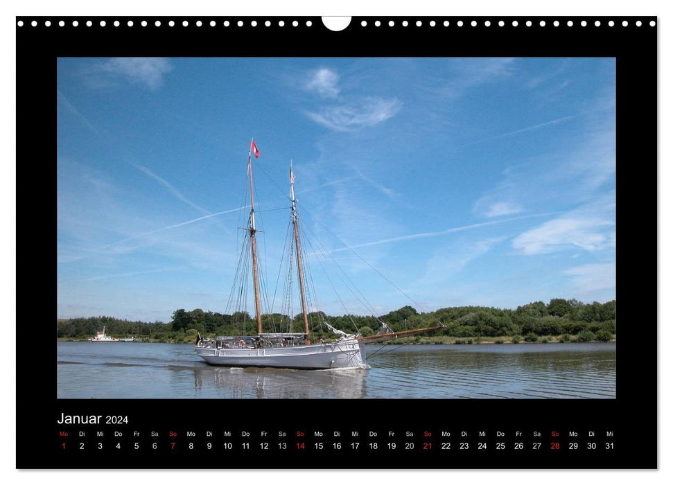 Sailing ships (CALVENDO wall calendar 2024) 