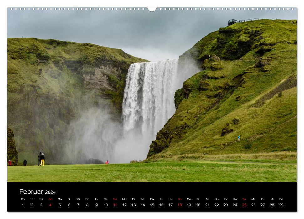 Fascination Iceland (CALVENDO Premium Wall Calendar 2024) 