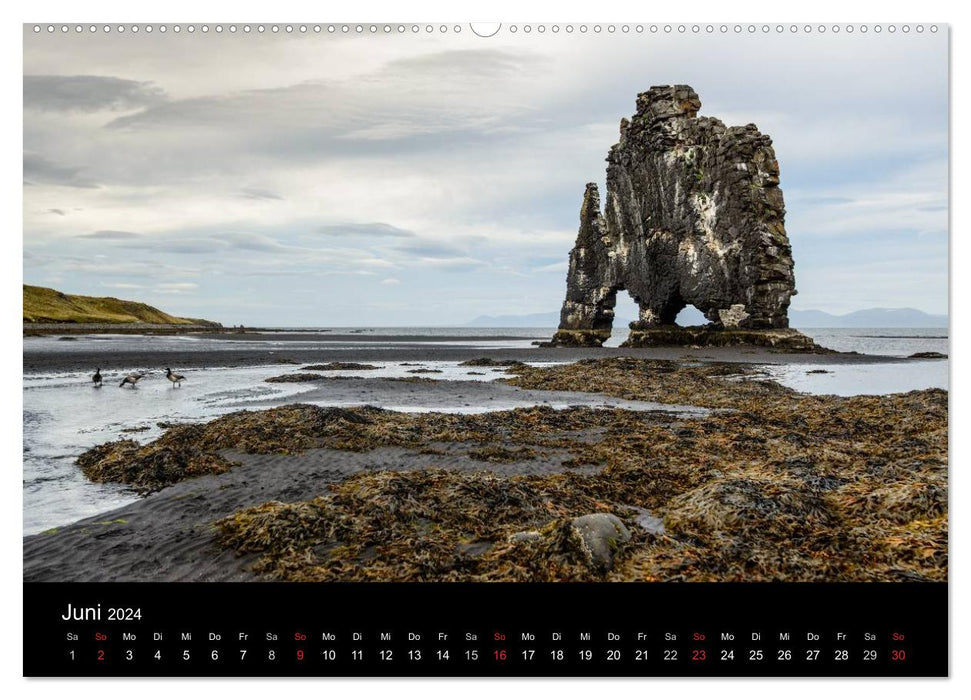 Fascination Iceland (CALVENDO Premium Wall Calendar 2024) 