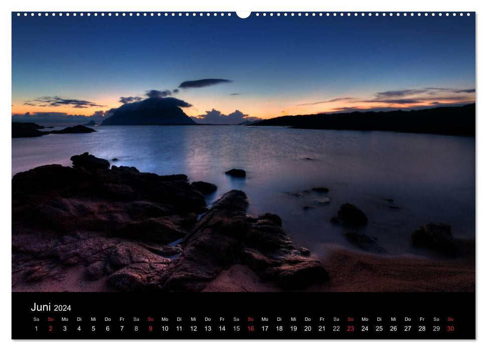 Sardinia / CH version (CALVENDO Premium Wall Calendar 2024) 
