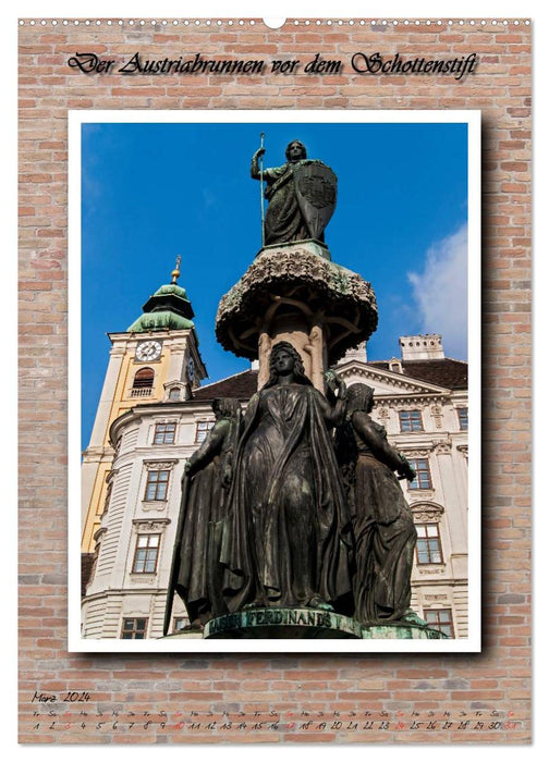 Wiener Melange - Ein Streifzug durch das schöne Wien (CALVENDO Wandkalender 2024)