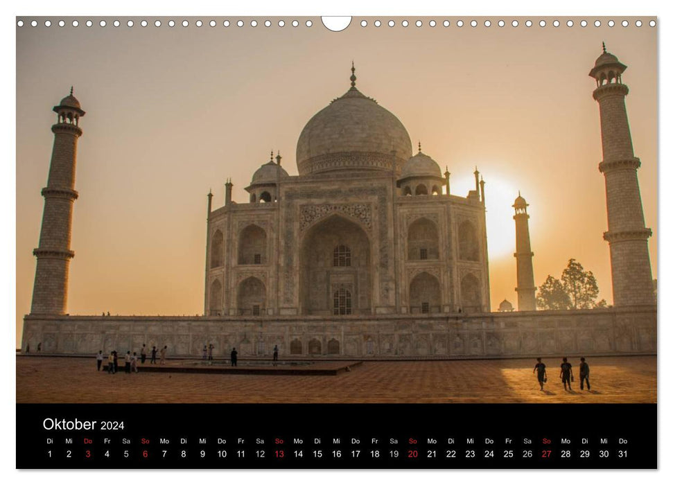 Romantic India (CALVENDO wall calendar 2024) 