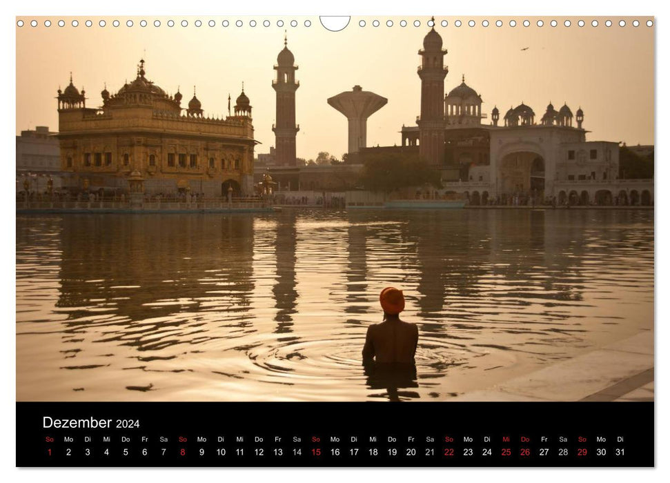 Romantisches Indien (CALVENDO Wandkalender 2024)