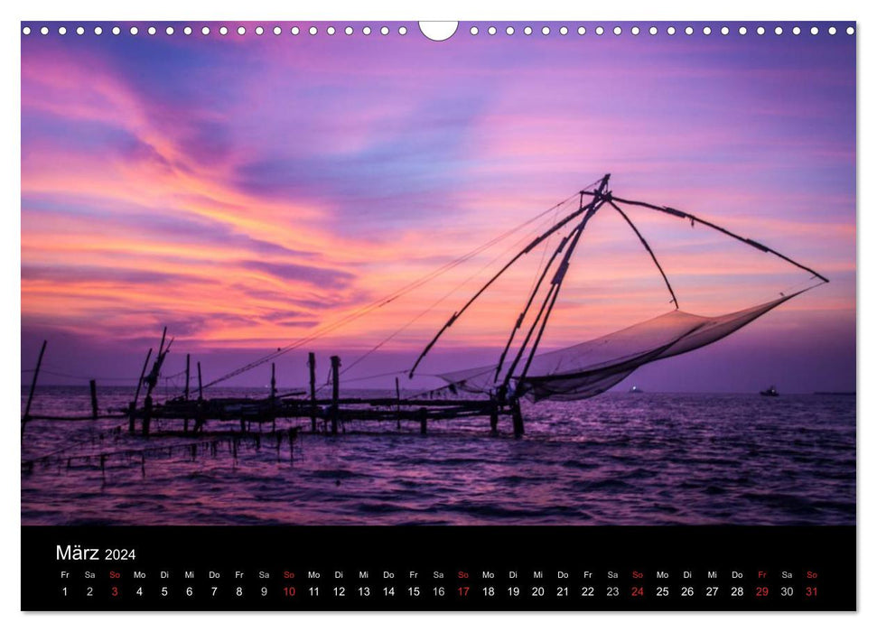Romantisches Indien (CALVENDO Wandkalender 2024)