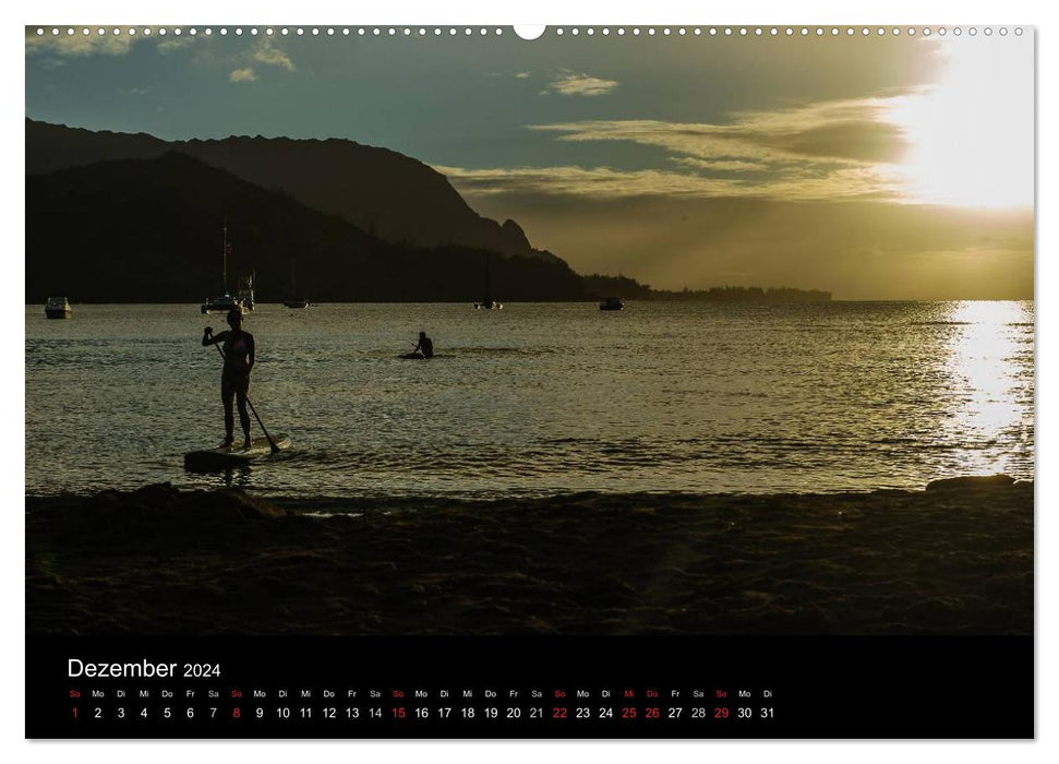 Hawaii - Kauai (CALVENDO Premium Wandkalender 2024)