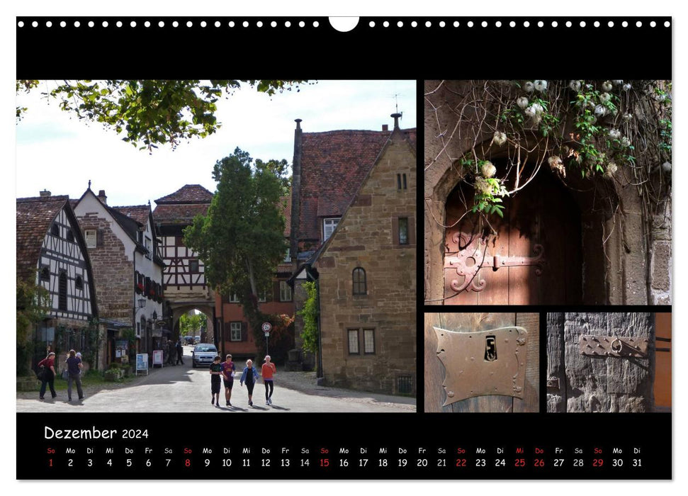 Kloster Maulbronn - Neues Leben hinter alten Mauern (CALVENDO Wandkalender 2024)