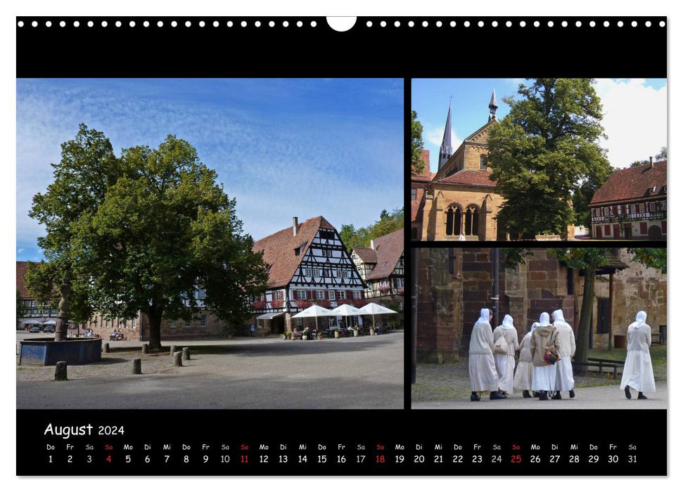 Maulbronn Monastery - New life behind old walls (CALVENDO wall calendar 2024) 