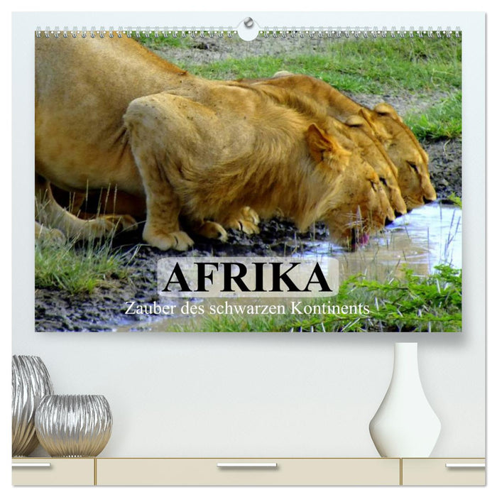 Afrika. Zauber des schwarzen Kontinents (CALVENDO Premium Wandkalender 2024)