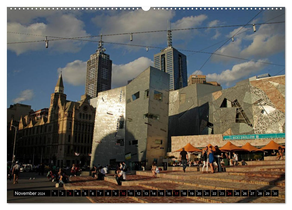 Melbourne (Calendrier mural CALVENDO 2024) 