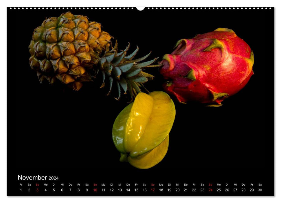 "Drei" Natur kunstvoll fotografiert (CALVENDO Premium Wandkalender 2024)