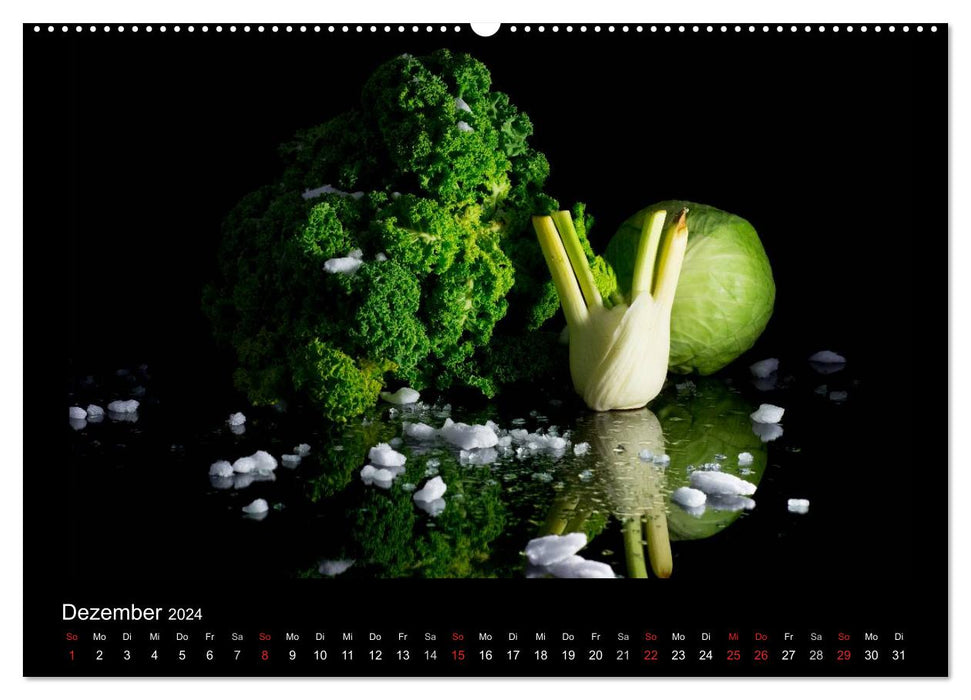"Three" nature artfully photographed (CALVENDO Premium Wall Calendar 2024) 