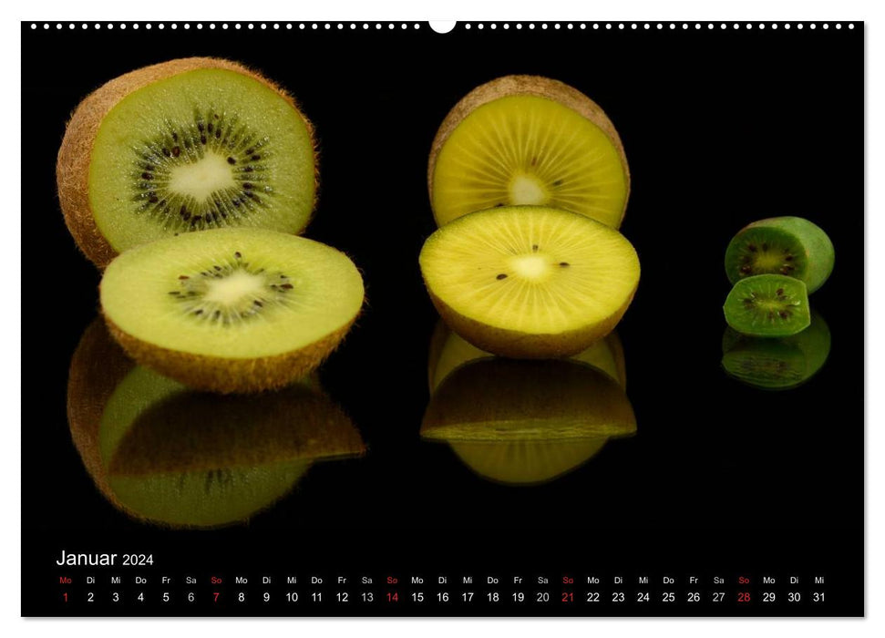 "Drei" Natur kunstvoll fotografiert (CALVENDO Premium Wandkalender 2024)