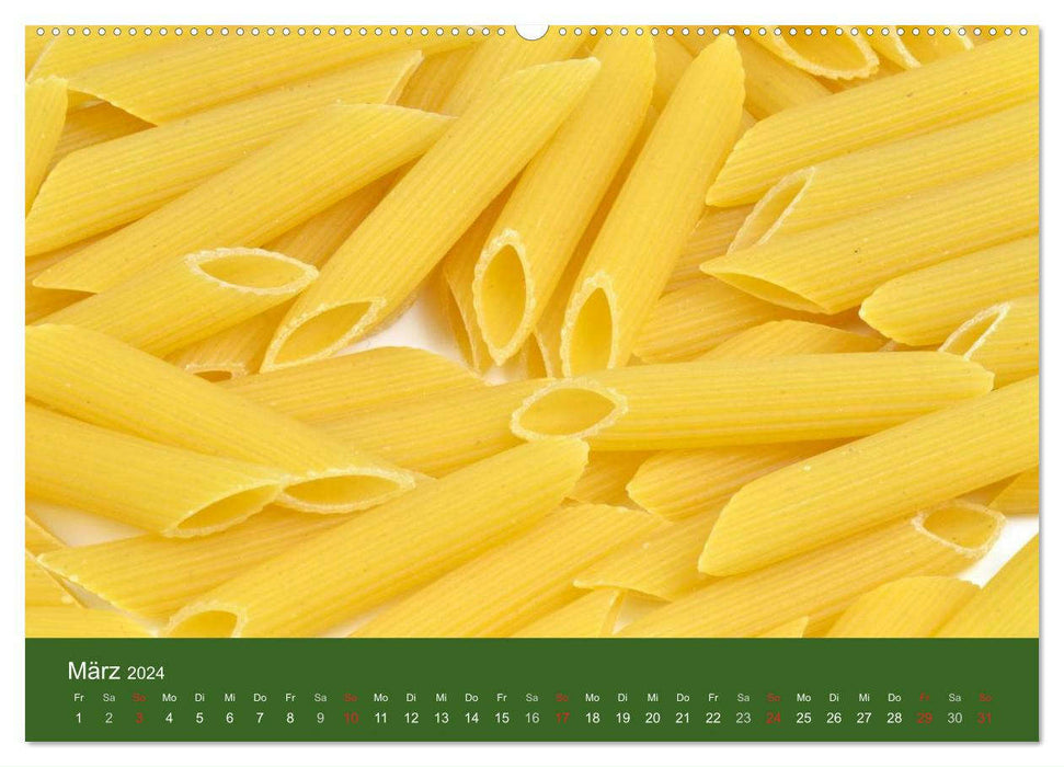Pasta (CALVENDO Wandkalender 2024)