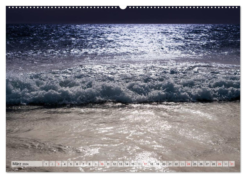Moments d'émotion : Le bruit de la mer / version CH (calendrier mural CALVENDO 2024) 