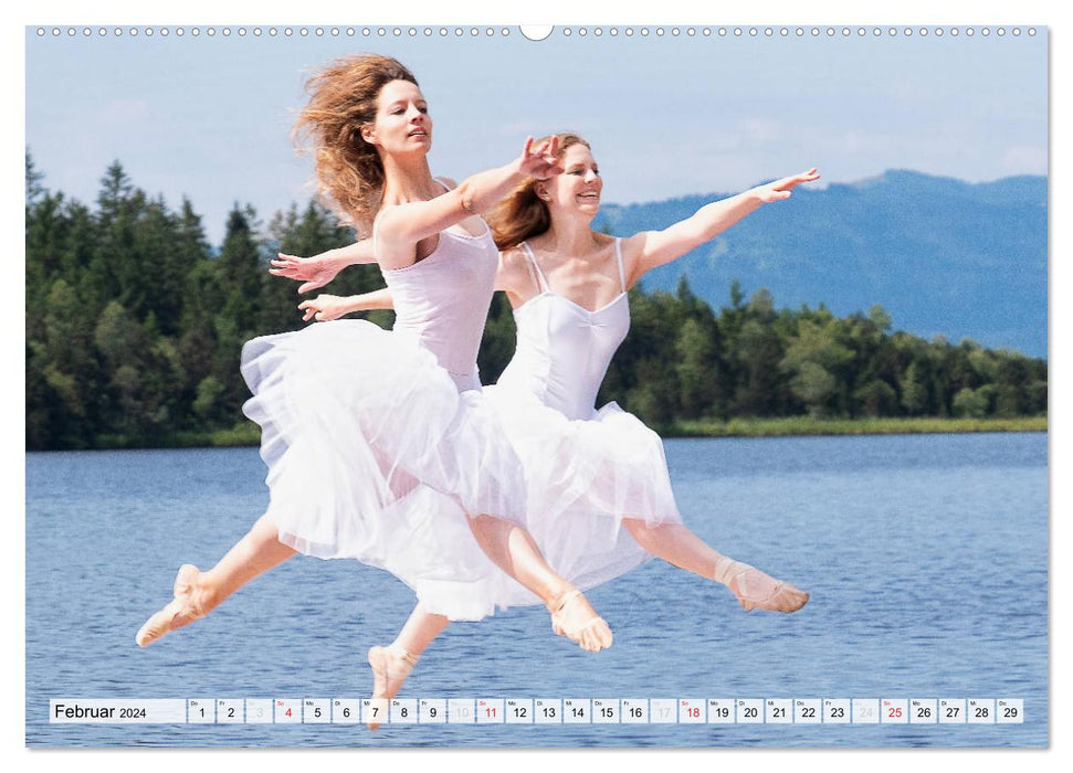Ballerina Studio - Natur (CALVENDO Premium Wandkalender 2024)
