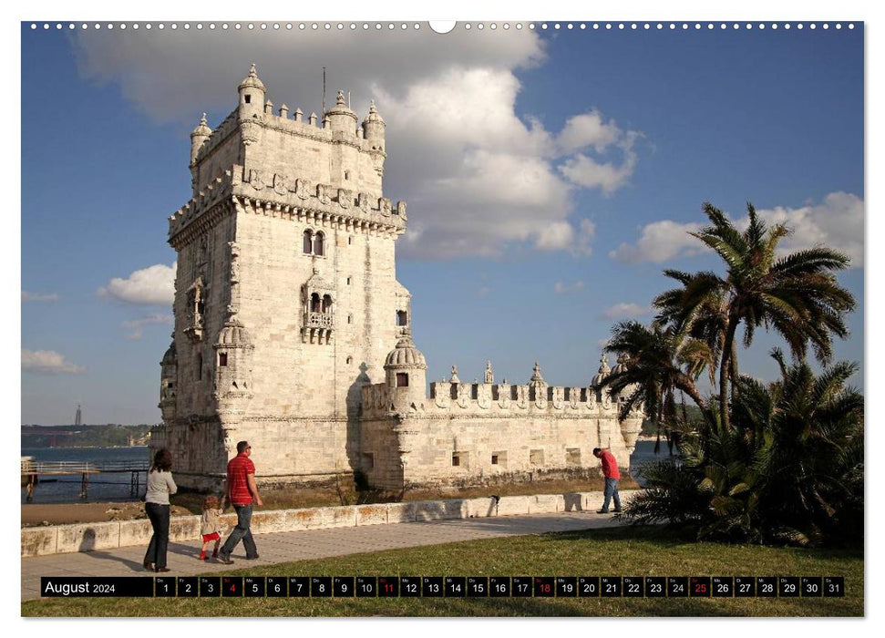 Lissabon - Portugal (CALVENDO Premium Wandkalender 2024)