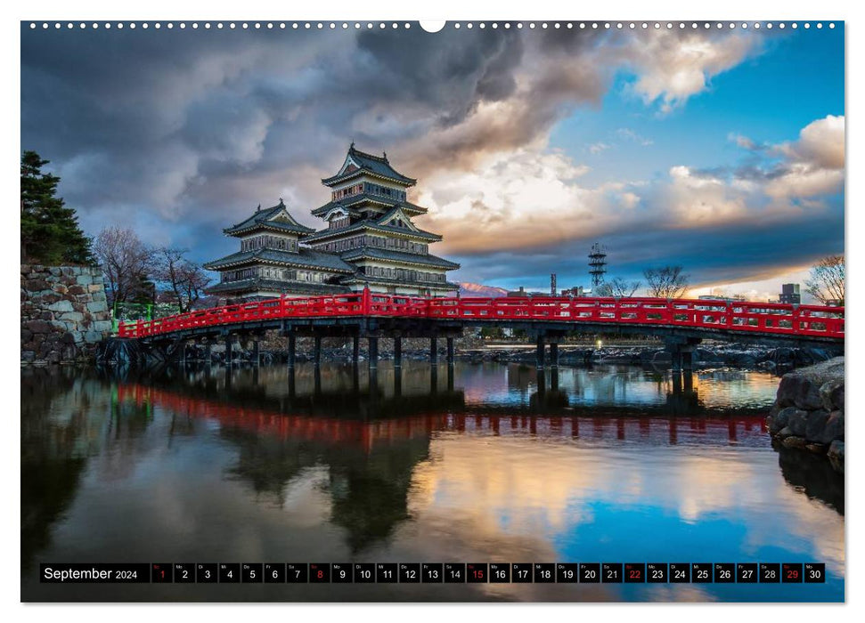 Japan. Impressionen (CALVENDO Premium Wandkalender 2024)