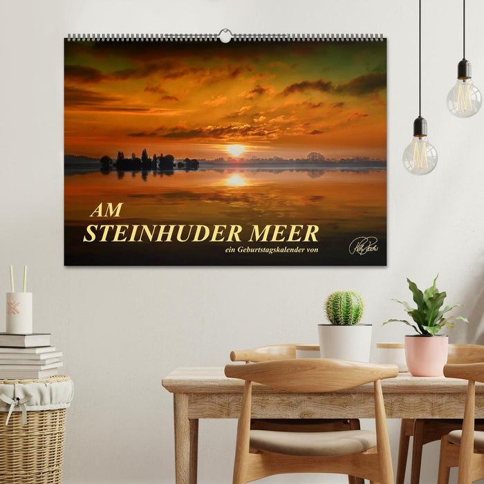 Au Steinhuder Meer / Calendrier des anniversaires (calendrier mural CALVENDO 2024)